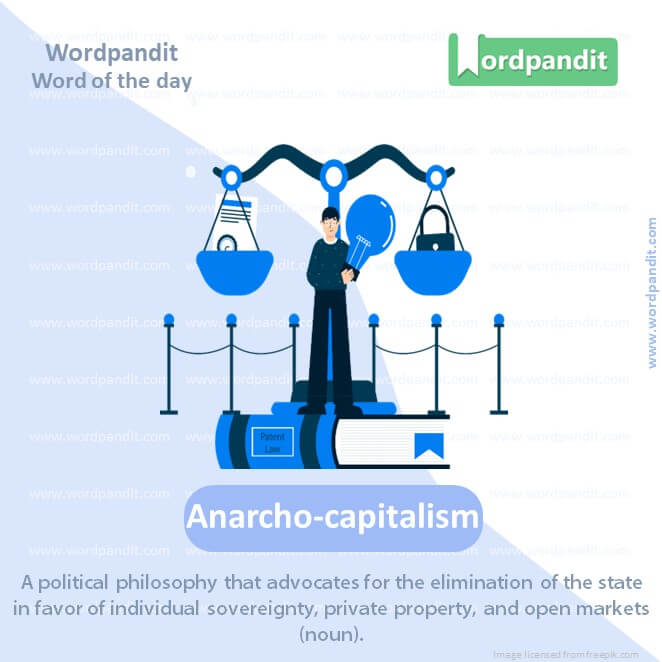 Anarcho Capitalism Vocabulary Picture