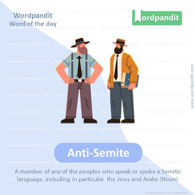 Anti Semite Picture Vocabulary