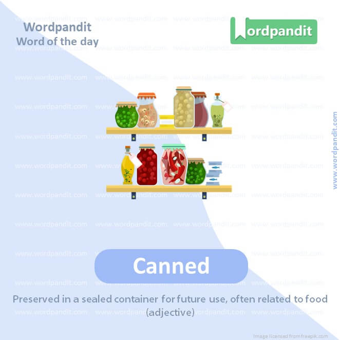 Canned Picture Vocabulary