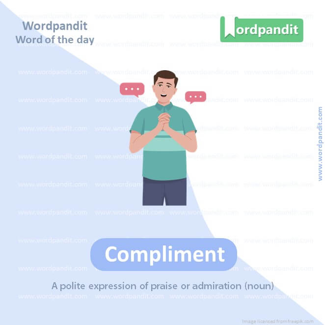 Compliment Picture Vocabulary