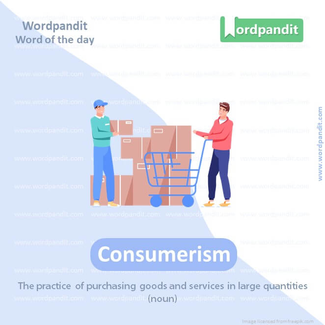 Consumerism Picture Vocabulary
