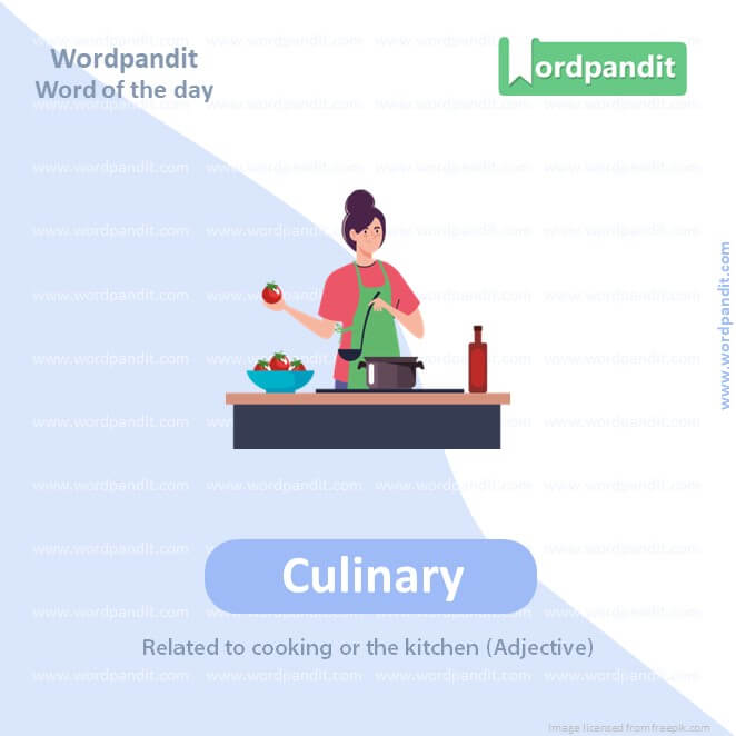 Culinary Picture Vocabulary