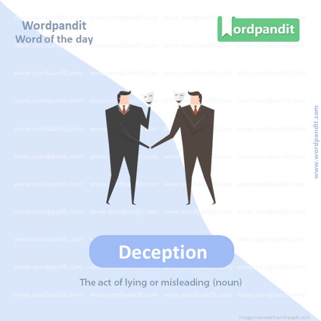 Deception Picture Vocabulary