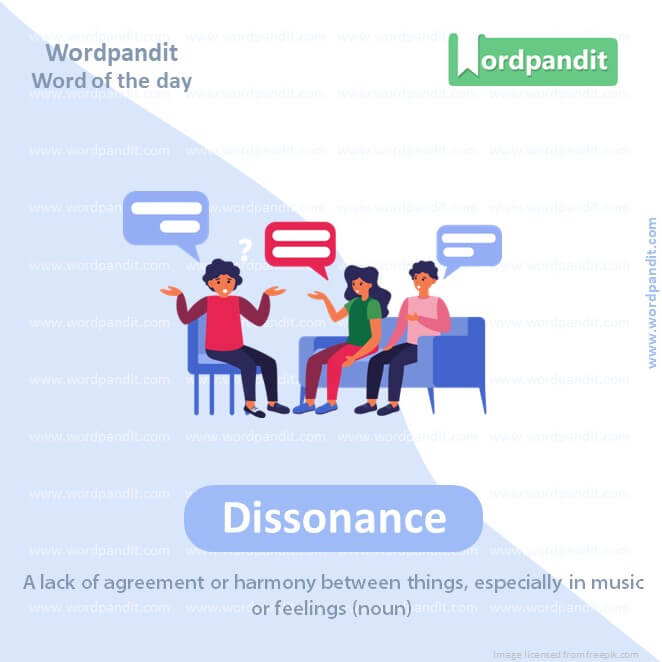 Dissonance Picture Vocabulary