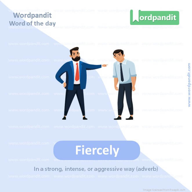 Fiercely Picture Vocabulary