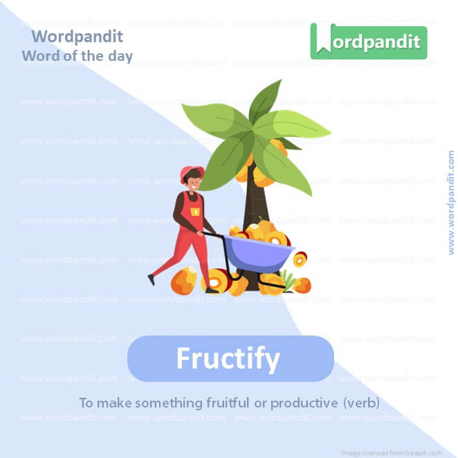 Fructify Picture Vocabulary