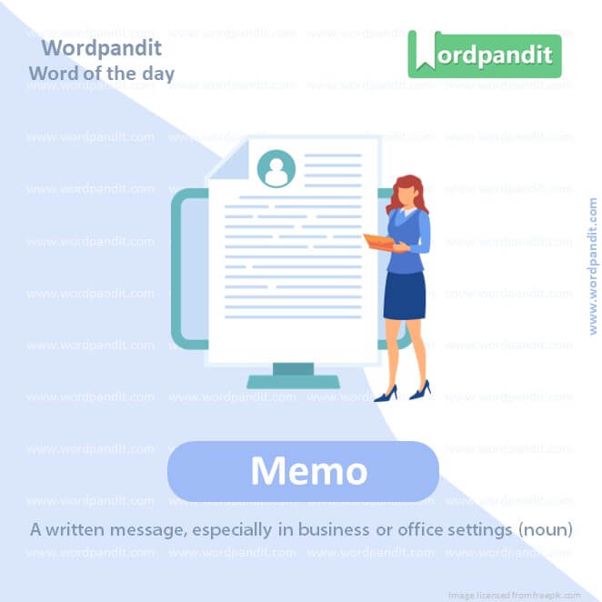Memo Picture Vocabulary