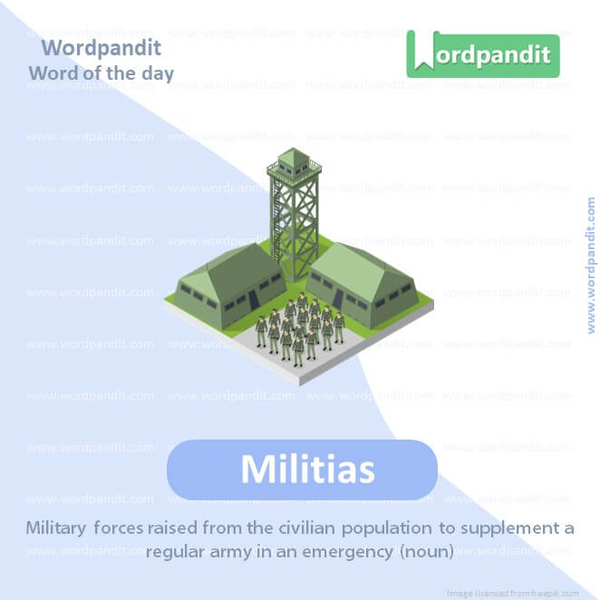 Militias Picture Vocabulary