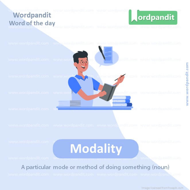 Modality Picture Vocabulary