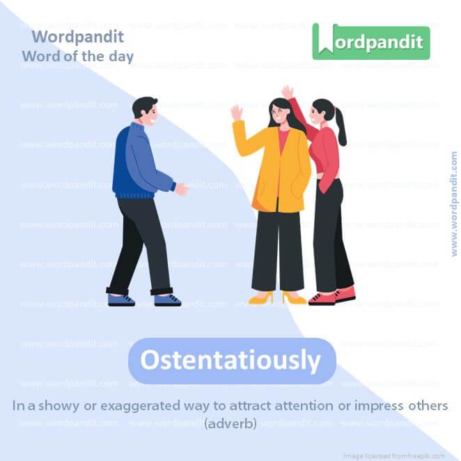 Ostentatiously Picture Vocabulary