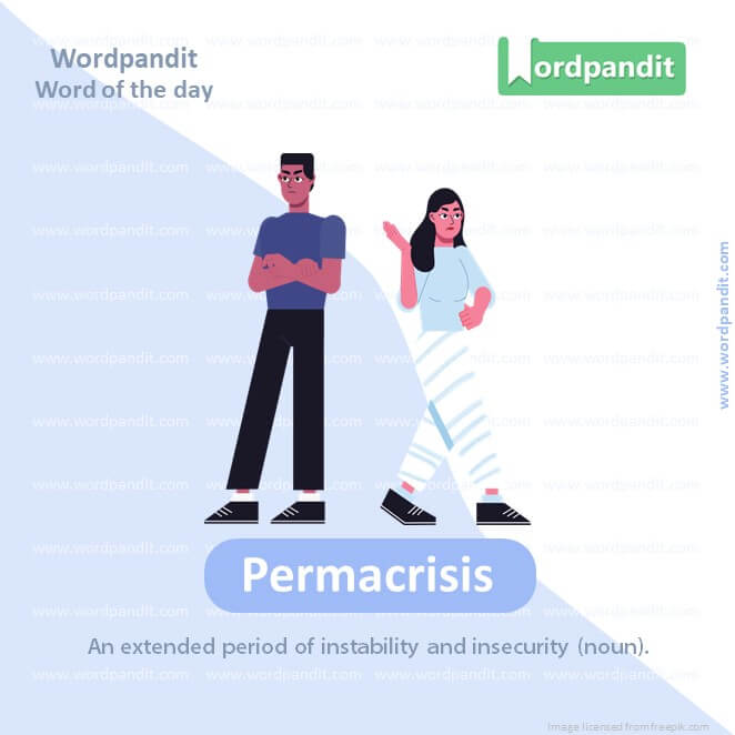 Permacrisis Vocabulary Picture