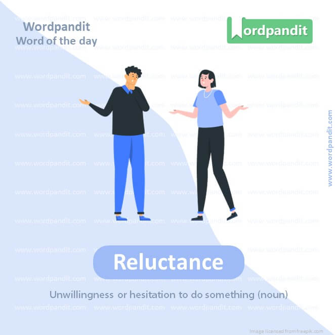 Reluctance Picture Vocabulary