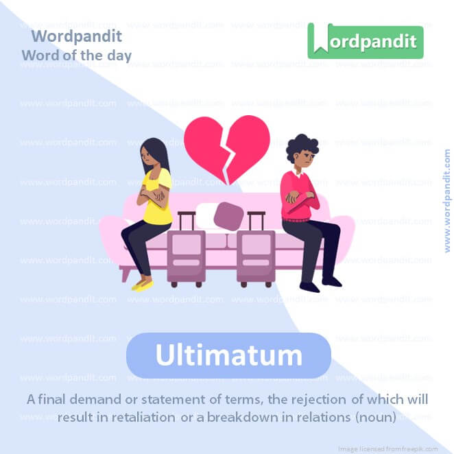 Ultimatum Picture Vocabulary