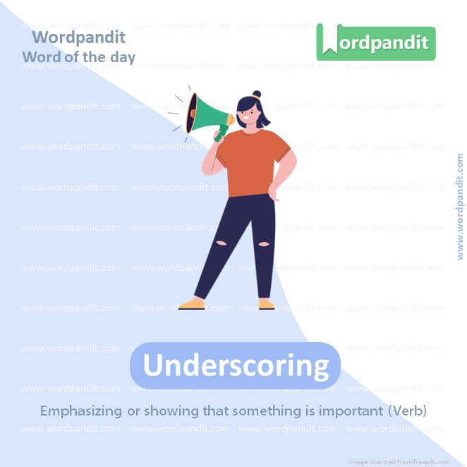 Underscoring Picture Vocabulary