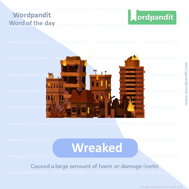 Wreaked Picture Vocabulary