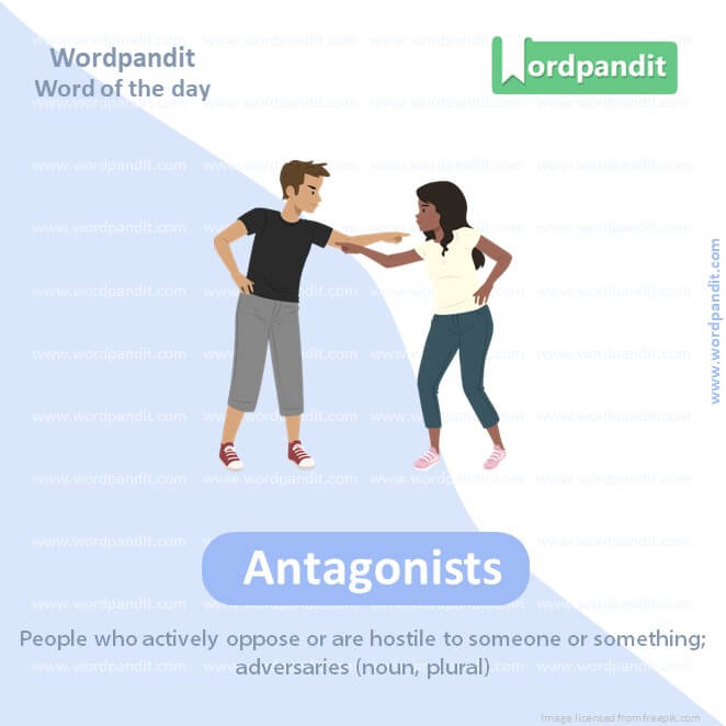 Antagonists Picture Vocabulary