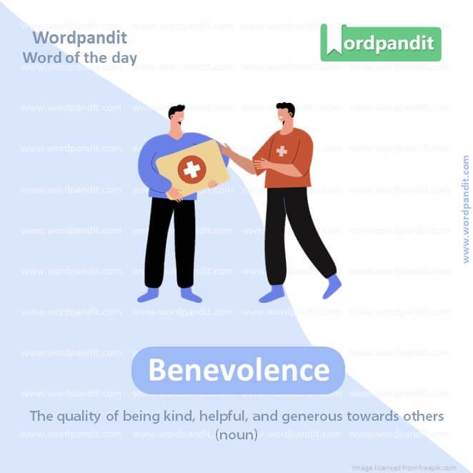 Benevolence Picture Vocabulary