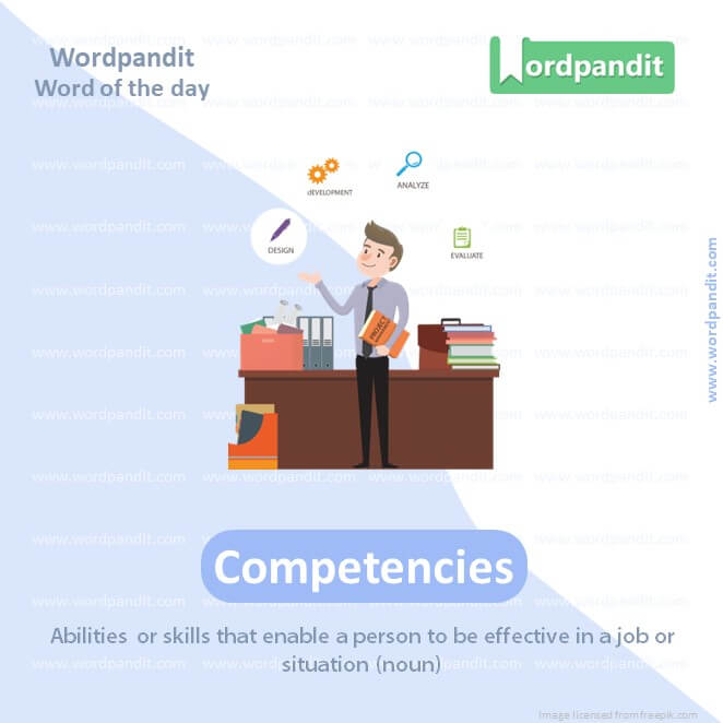 Competencies Picture Vocabulary