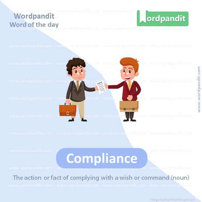 Compliance Picture Vocabulary