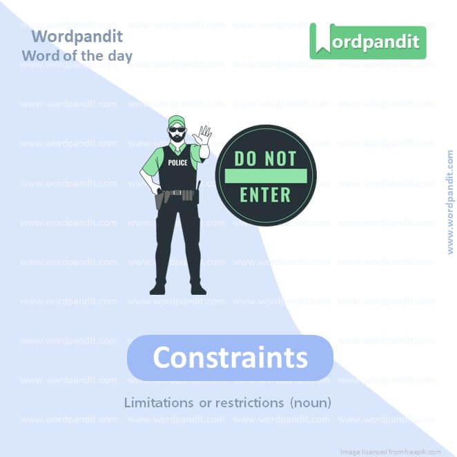 Constraints Picture Vocabulary