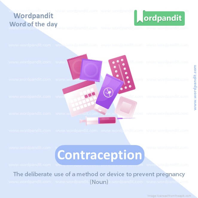 Contraception Picture Vocabulary