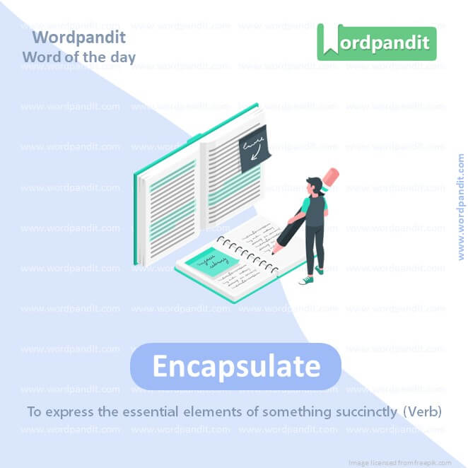 Encapsulate Picture Vocabulary