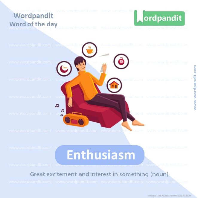 Enthusiasm Picture Vocabulary