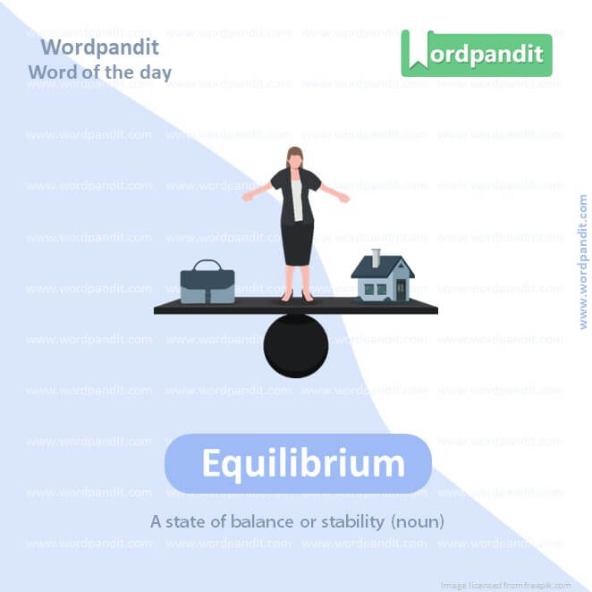 Equilibrium Picture Vocabulary