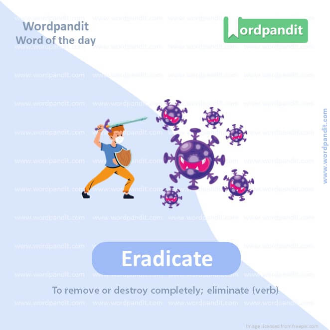 Eradicate Picture Vocabulary