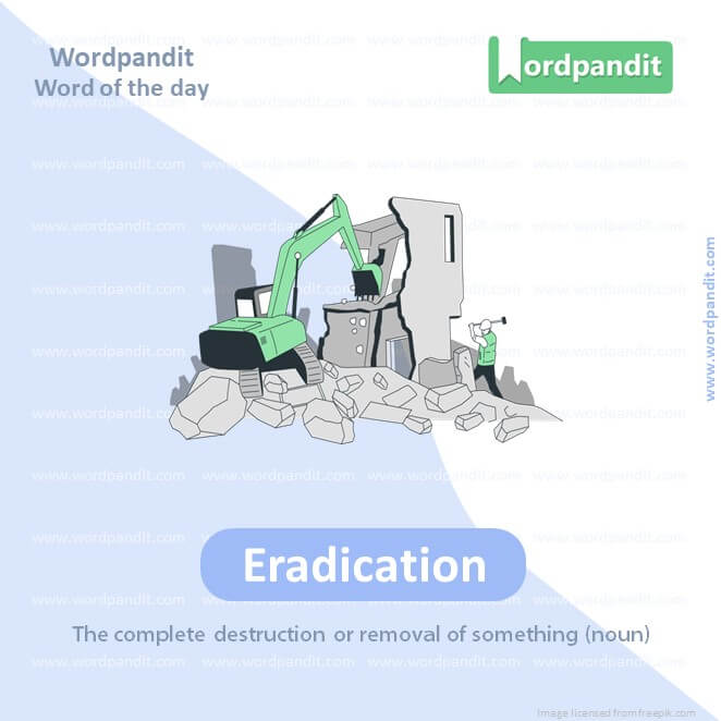 Eradication Picture Vocabulary