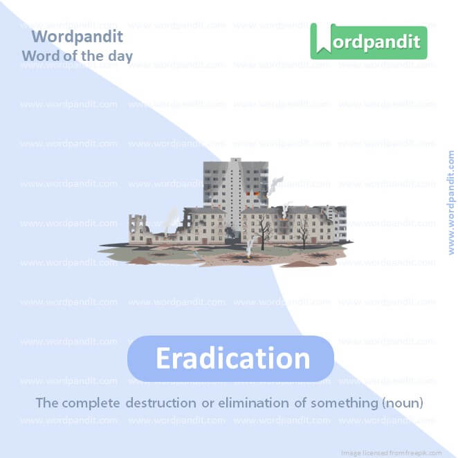 Eradication Picture Vocabulary