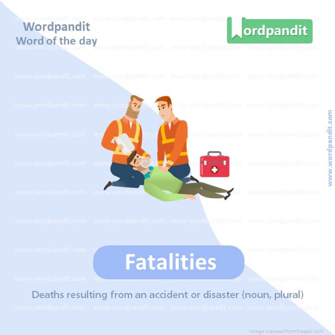 Fatalities Picture Vocabulary