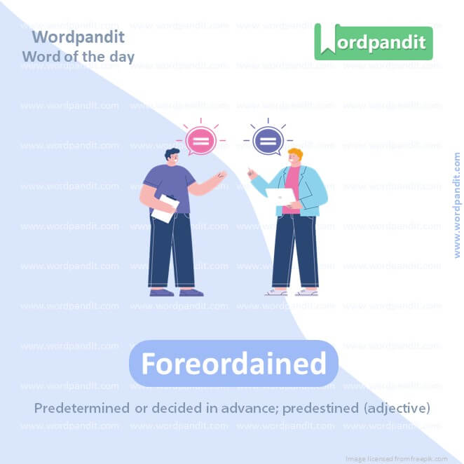 Foreordained Picture Vocabulary