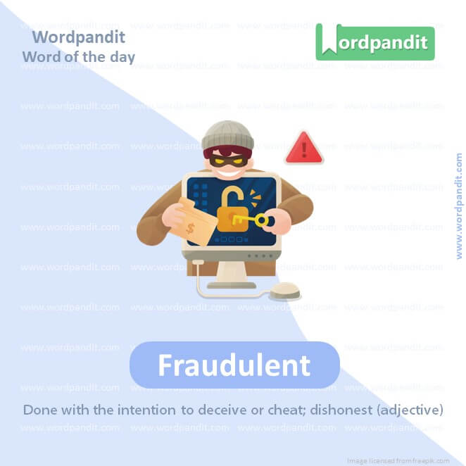 Fraudulent Picture Vocabulary