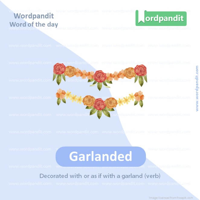 Garlanded Picture Vocabulary