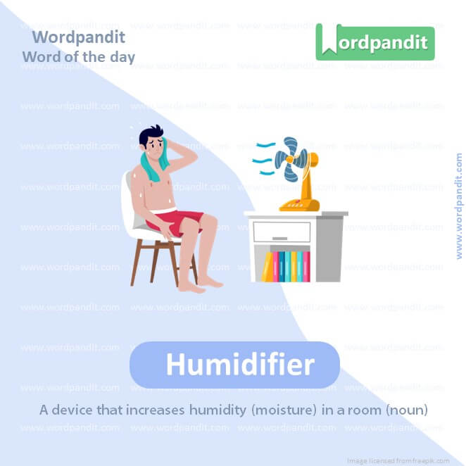 Humidifier Picture Vocabulary