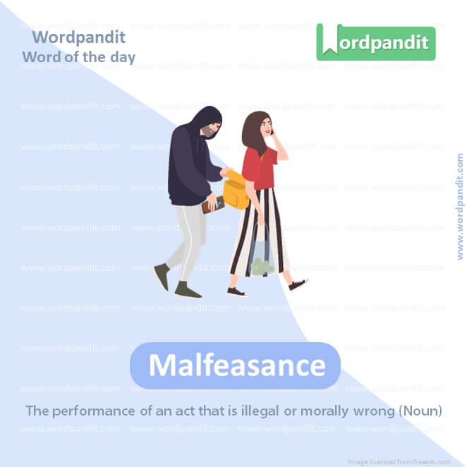 Malfeasance Picture Vocabulary