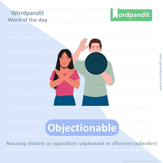 Objectionable Picture Vocabulary
