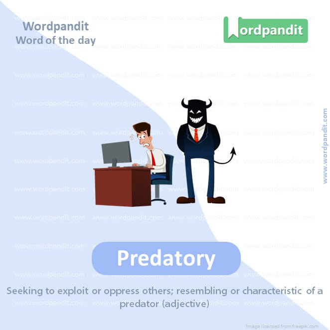Predatory Picture Vocabulary