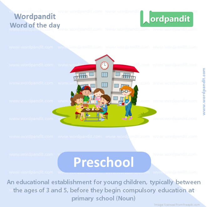 Preschool Picture Vocabulary