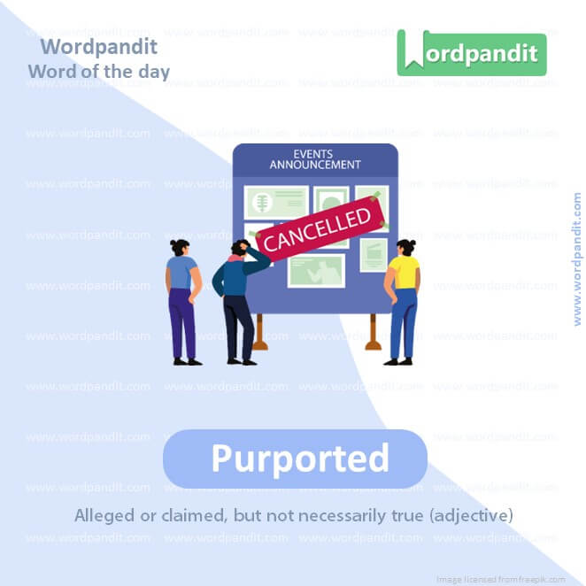 Purported Picture Vocabulary