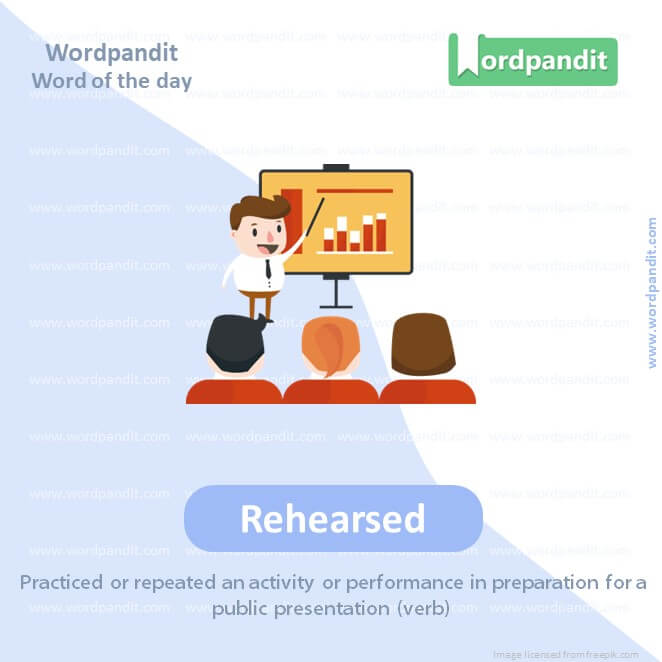 Rehearsed Picture Vocabulary