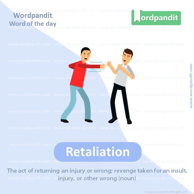 Retaliation Picture Vocabulary