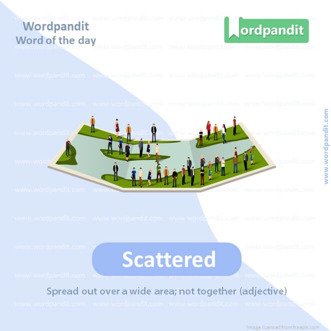 Scattered Picture Vocabulary