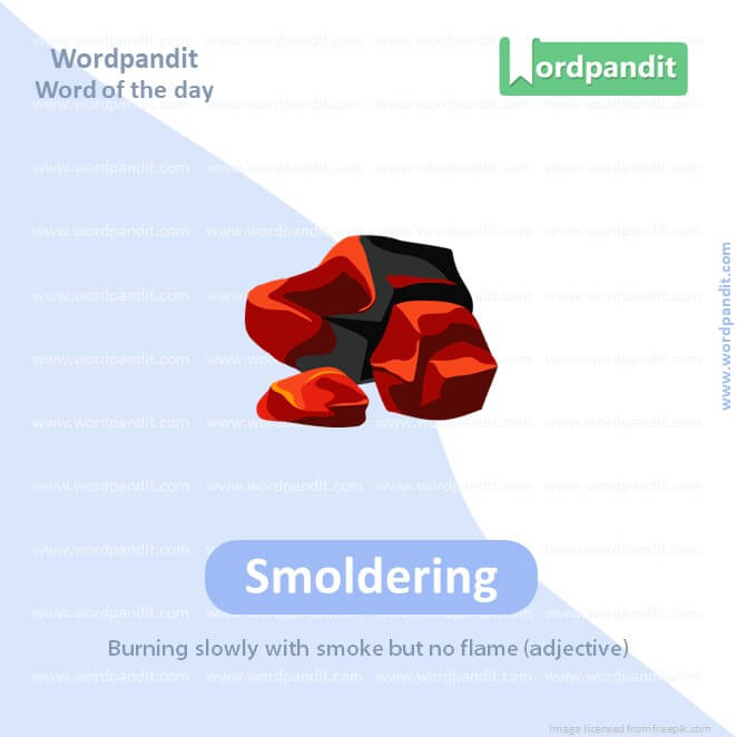 Smoldering Picture Vocabulary