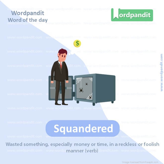 Squandered Picture Vocabulary