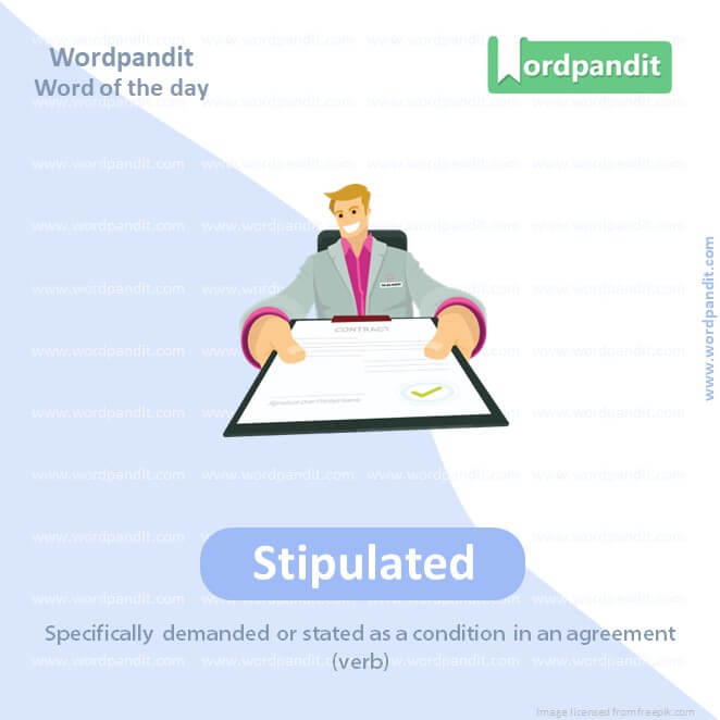 Stipulated Picture Vocabulary