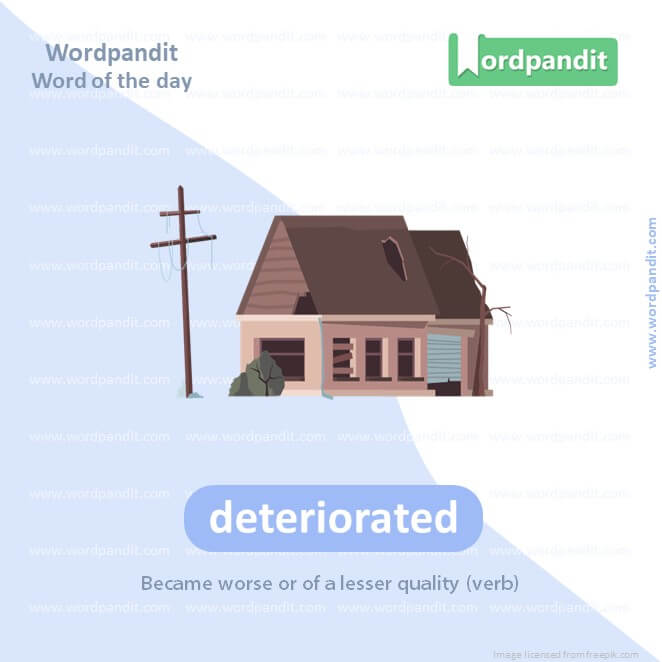 Deteriorated Picture Vocabulary