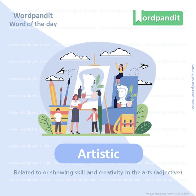 Artistic Picture Vocabulary