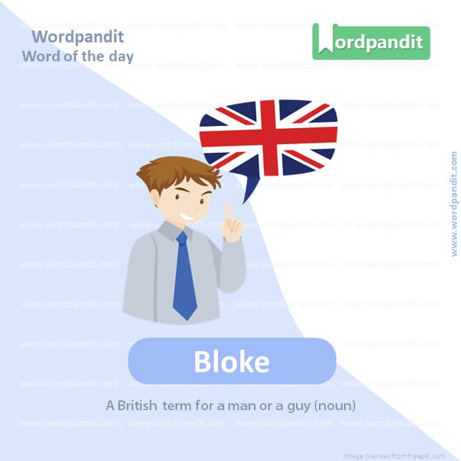 Bloke Picture Vocabulary